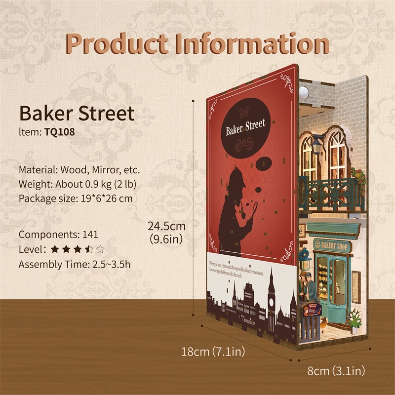 Tonecheer DIY - Baker Street (DIY Bücherecken-Diorama-/bilder/big/9194001_5.jpg