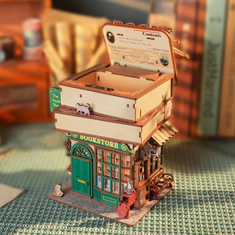 Tonecheer DIY - Miniaturhaus - Time Bookstore (DIY House-/bilder/big/9194021_2.jpg