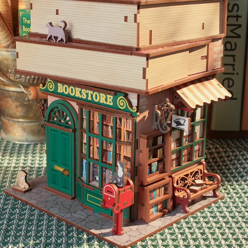 Tonecheer DIY - Miniaturhaus - Time Bookstore (DIY House-/bilder/big/9194021_4.jpg