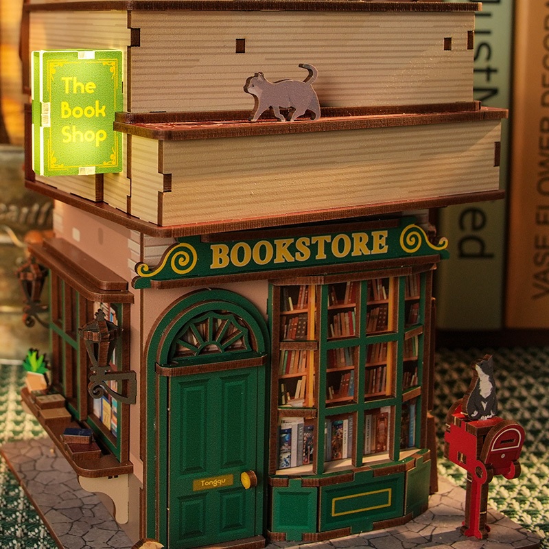 Tonecheer DIY - Miniaturhaus - Time Bookstore (DIY House-/bilder/big/9194021_5.jpg