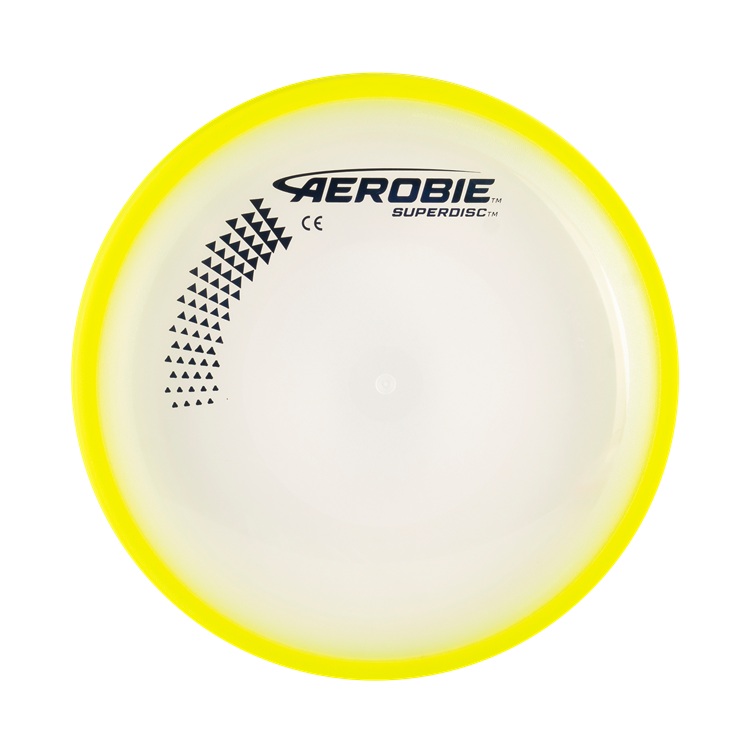 Aerobie SuperDisc - Wurfscheibe/Frisbee 25 cm Durchmesser-/bilder/big/Aerobie-Superdisc-Yellow.jpg