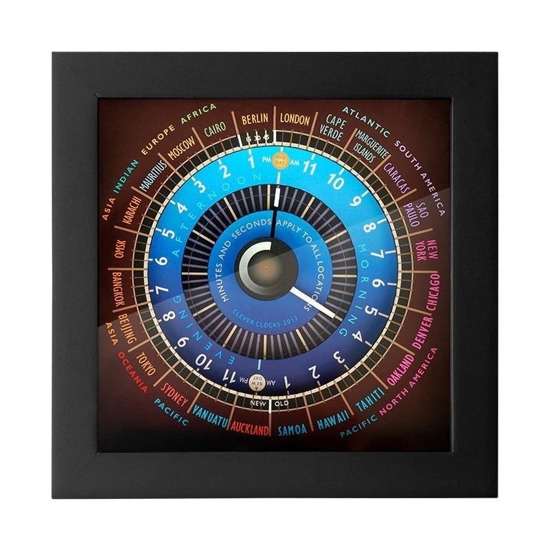 CleverClocks - moderne dekorative Design-Tischuhr/Wanduhr WorldTime-/bilder/big/CC-Web-WorldTime.jpg