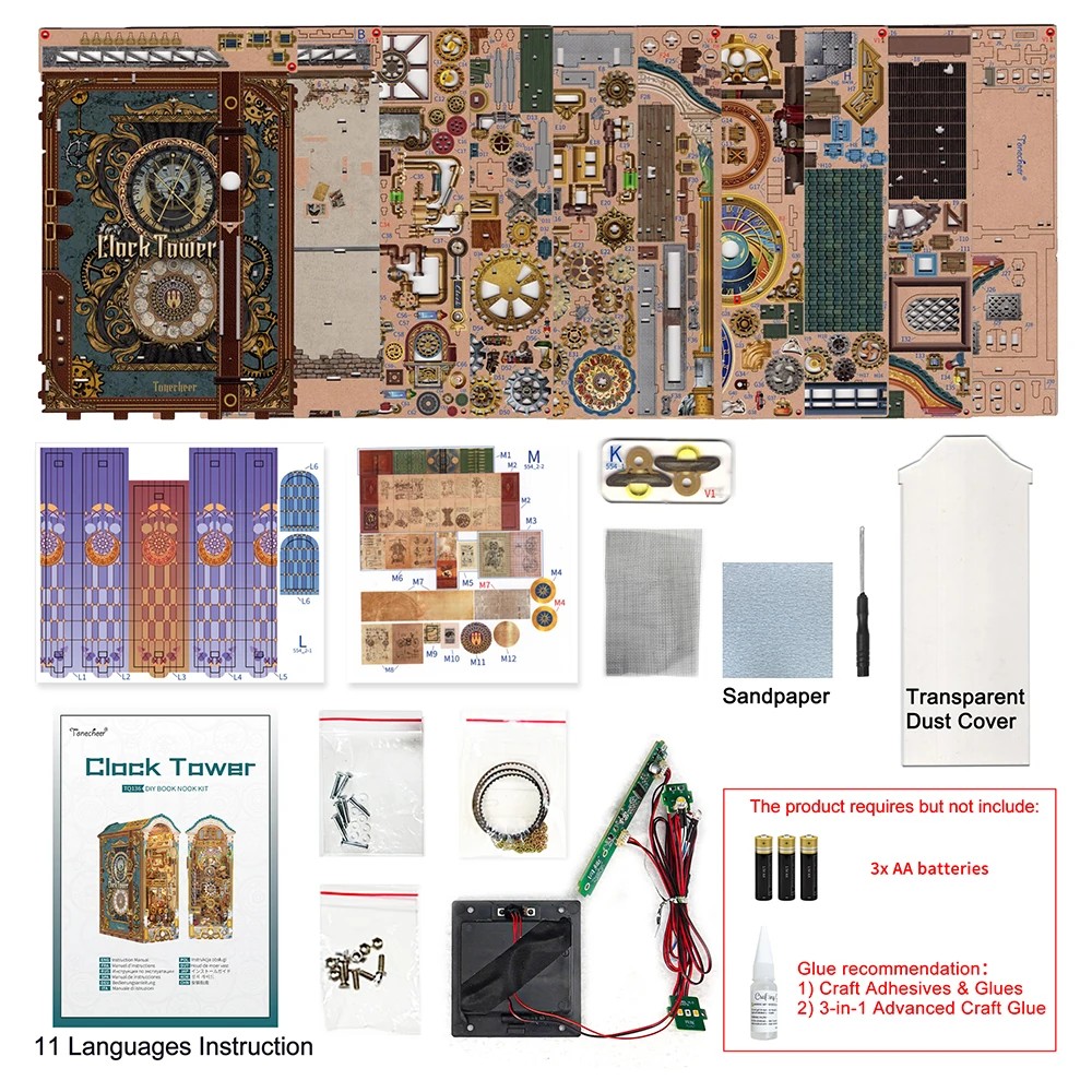 Tonecheer DIY - Clock Tower (DIY Bücherecken-Diorama-/bilder/big/ClockTower_9194023_5.jpg