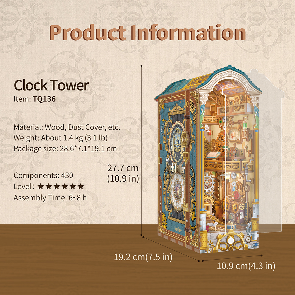 Tonecheer DIY - Clock Tower (DIY Bücherecken-Diorama-/bilder/big/ClockTower_9194023_6.jpg