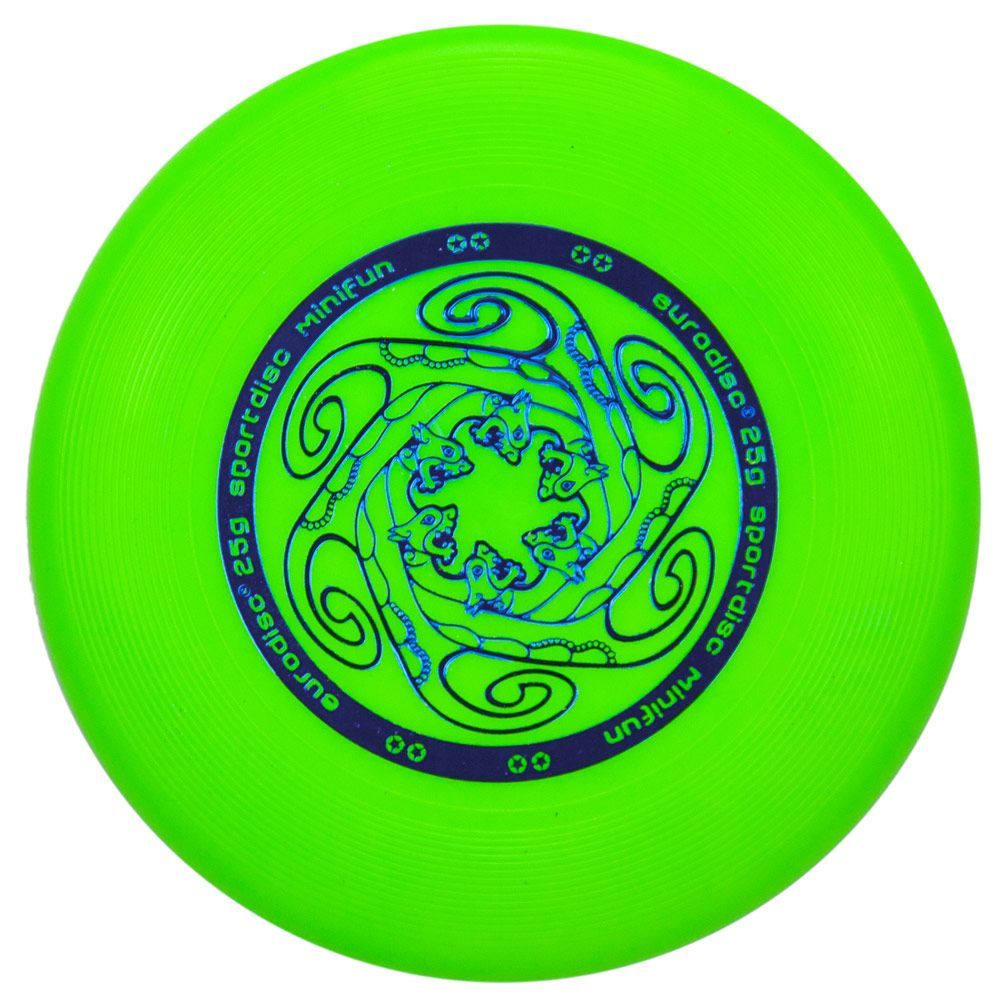 Eurodisc XS Mini Sportdisc Mandala Ø 12 cm 25 g-/bilder/big/ED25GRMD_mini%20mandala%20green.jpg