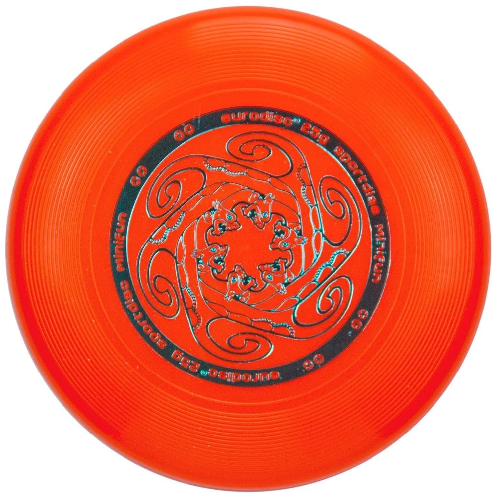 Eurodisc XS Mini Sportdisc Mandala Ø 12 cm 25 g-/bilder/big/ED25ORMD_mini%20mandala%20orange.jpg