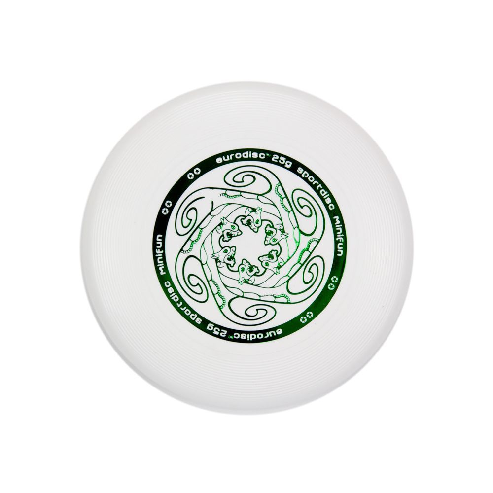 Eurodisc XS Mini Sportdisc Mandala Ø 12 cm 25 g-/bilder/big/ED25WHMD_mini%20mandala%20white.jpg