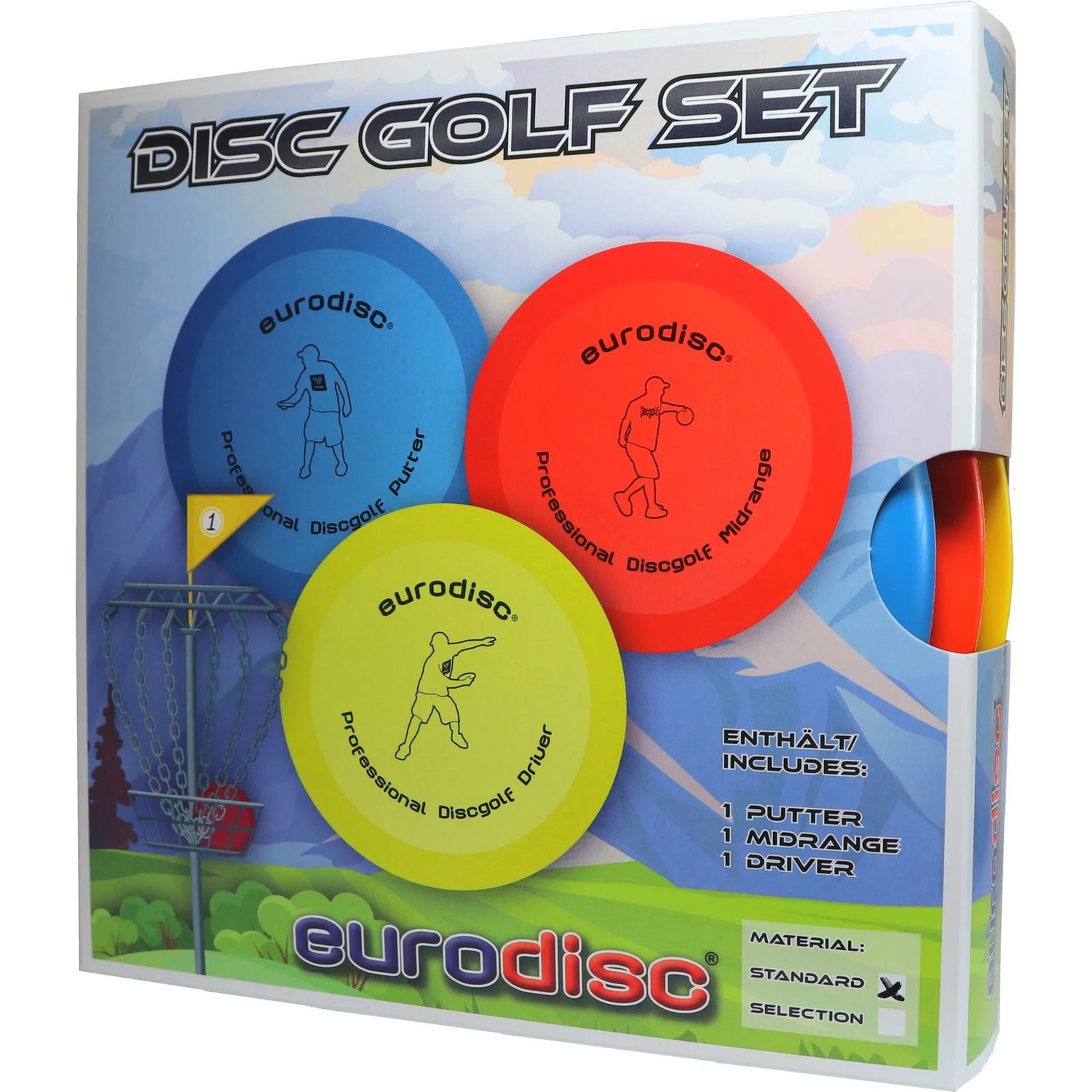 Eurodisc Discgolf Set Selection 552 g blau/orange/gelb-/bilder/big/EDDGSQBLSET_disc%20golf%20set%20SQU_blue%20orange%20yellow.jpg