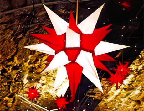 Herrnhuter Stern A1e Ø 13 cm Kunststoffstern inkl. LED - weiß/rot-/bilder/big/Elliot-Stern%20klein.jpg