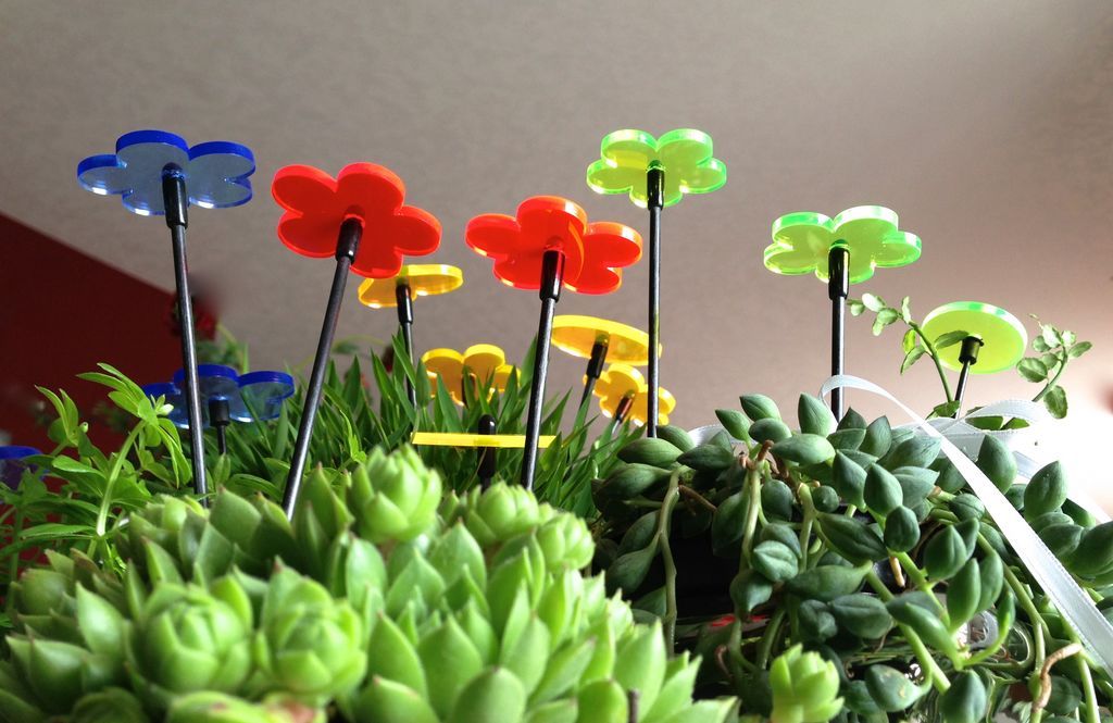 Sonnenfänger Lichtzauber - Blume mini 3 cm inkl. 20 cm Stab orange-/bilder/big/IMG_2272.jpg