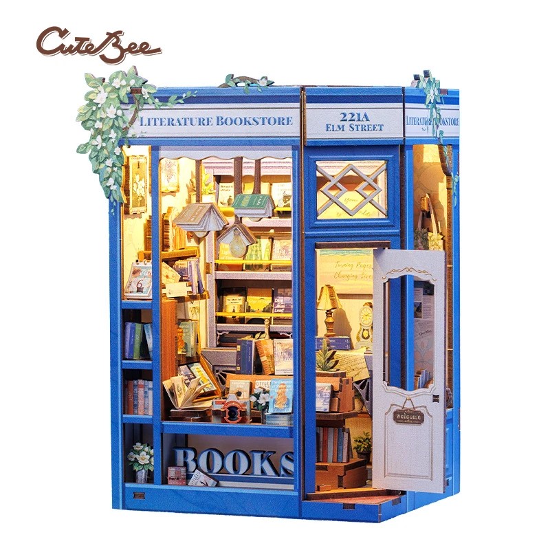 Cutebee DIY - Literature Bookstore (DIY Book Nook-Diorama-/bilder/big/LiteratureBookstore_9194203_2.jpg