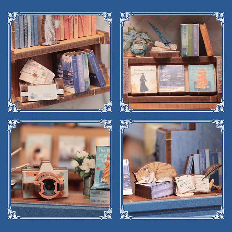 Cutebee DIY - Literature Bookstore (DIY Book Nook-Diorama-/bilder/big/LiteratureBookstore_9194203_7.jpg