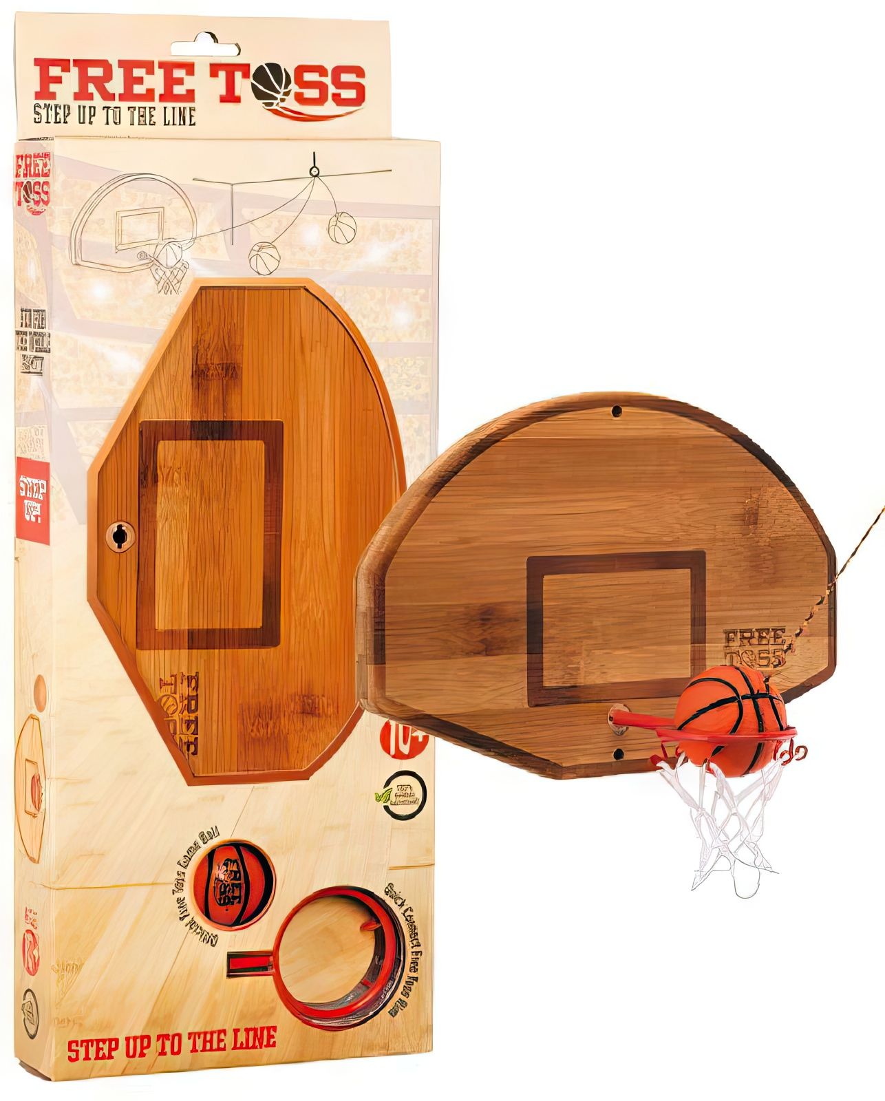 Free Toss Basketball Edition Korb- und Basketball-Wurf-Spiel (Hook &-/bilder/big/Tiki-Toss%20Basket-Edition.jpg