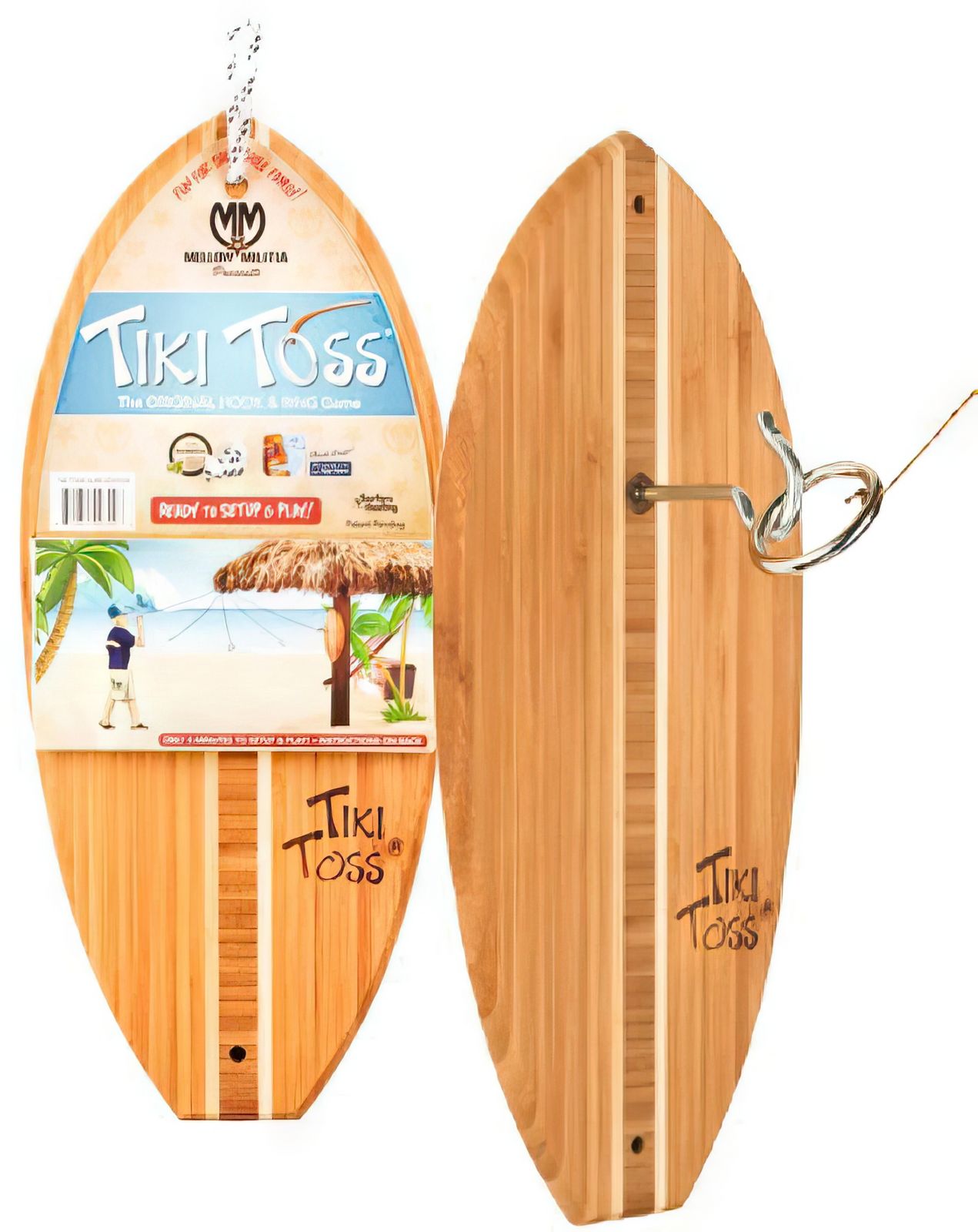 Tiki Toss Surf Edition Haken- und Ring-Wurf-Spiel (Hook & Ring-/bilder/big/Tiki-Toss-Surf-Edition.jpg