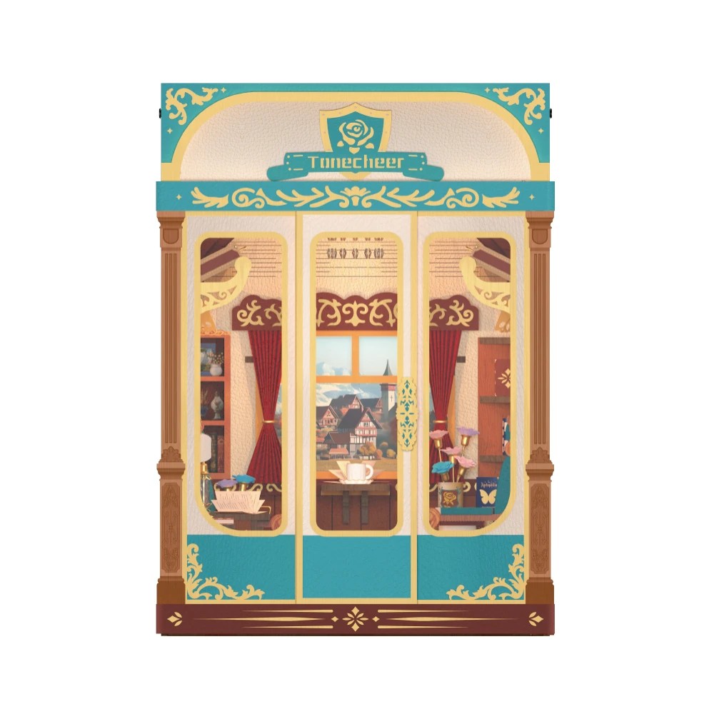 Tonecheer DIY - Zugabteil - European Travels (DIY Mechanischer Bausatz-/bilder/big/Train%20EuropeanTravels_9194039_2.jpg