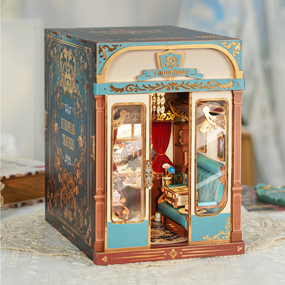 Tonecheer DIY - Zugabteil - European Travels (DIY Mechanischer Bausatz-/bilder/big/Train%20EuropeanTravels_9194039_5.jpg