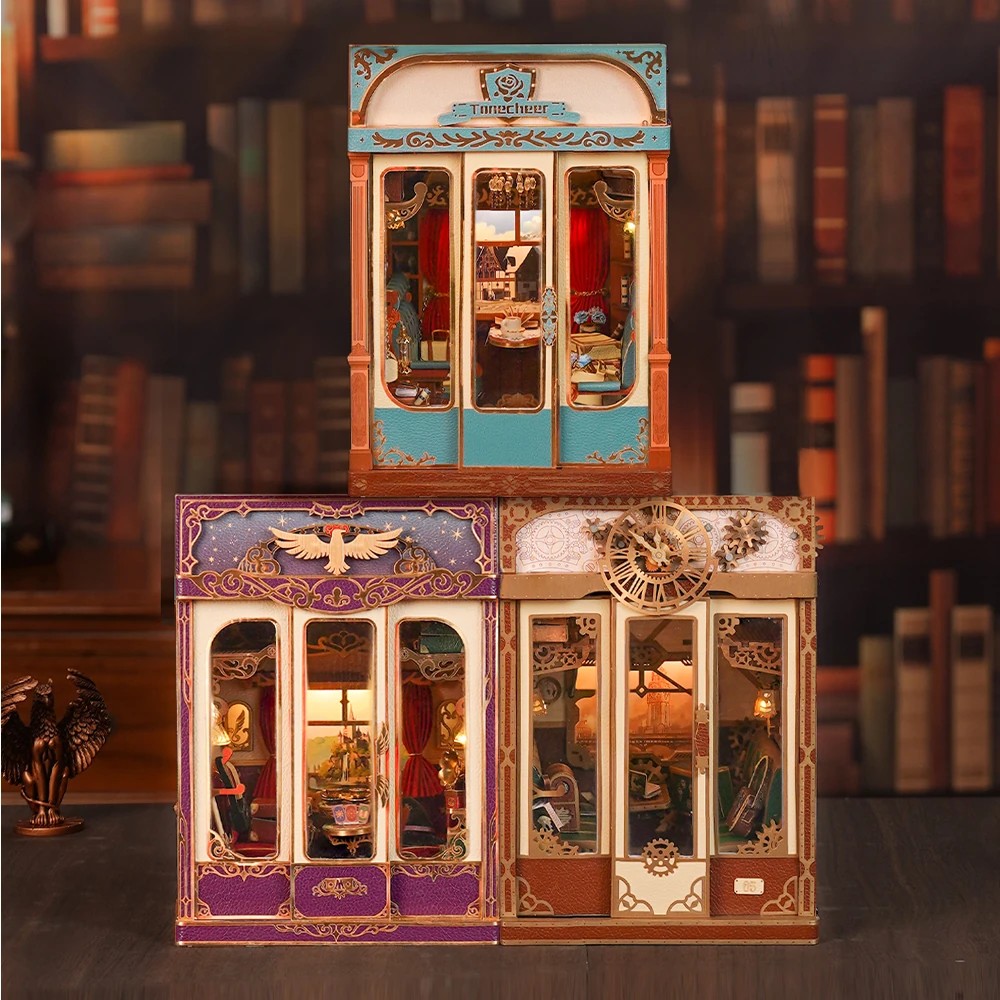 Tonecheer DIY - Zugabteil - European Travels (DIY Mechanischer Bausatz-/bilder/big/Train%20EuropeanTravels_9194039_8.jpg