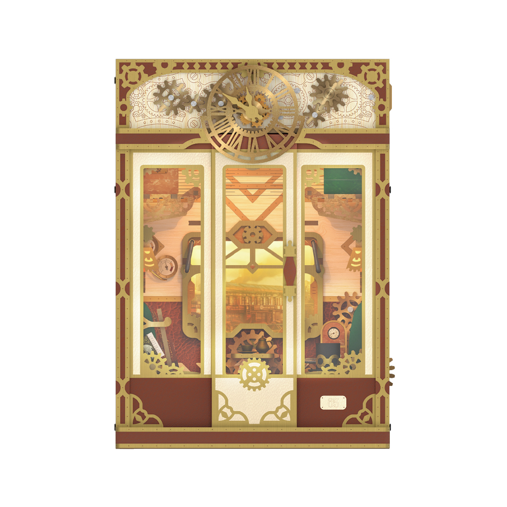 Tonecheer DIY - Zugabteil - Steam Fantasy (DIY Mechanischer Bausatz-/bilder/big/Train%20SteamFantasy_9194038_2.jpg