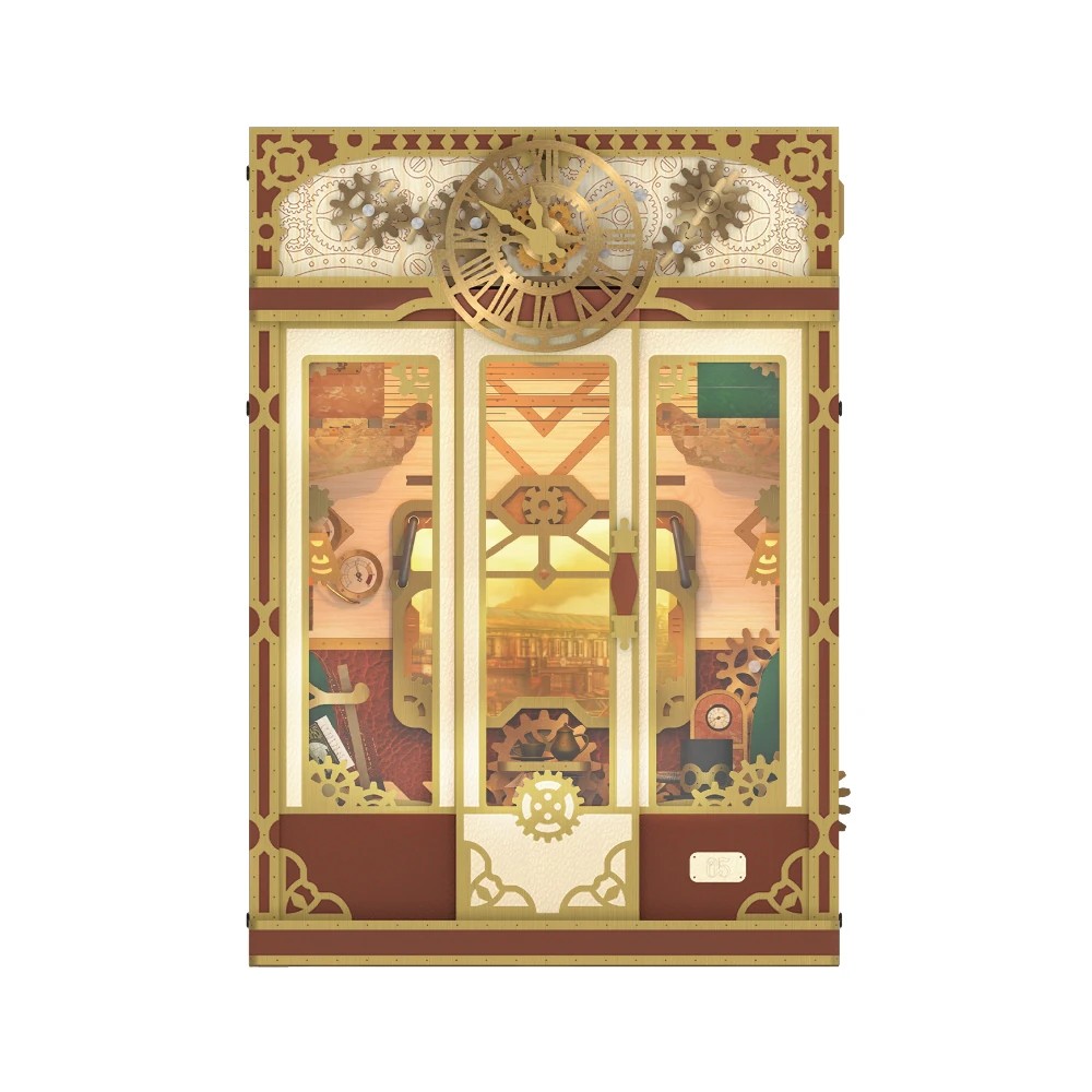 Tonecheer DIY - Zugabteil - Steam Fantasy (DIY Mechanischer Bausatz-/bilder/big/Train%20SteamFantasy_9194038_2.jpg