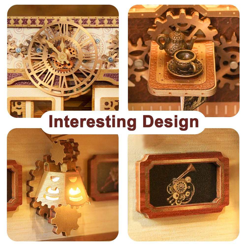 Tonecheer DIY - Zugabteil - Steam Fantasy (DIY Mechanischer Bausatz-/bilder/big/Train%20SteamFantasy_9194038_4.jpg