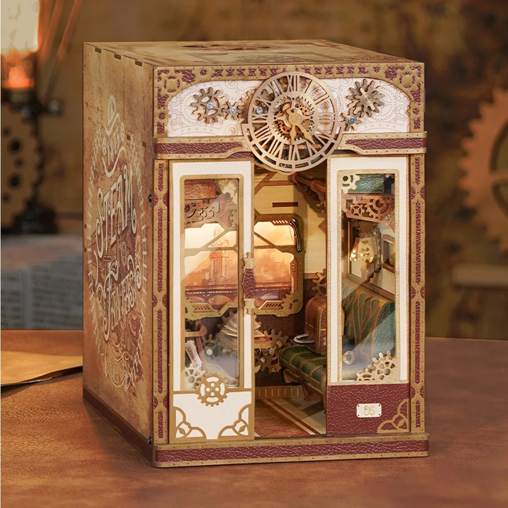 Tonecheer DIY - Zugabteil - Steam Fantasy (DIY Mechanischer Bausatz-/bilder/big/Train%20SteamFantasy_9194038_5.jpg