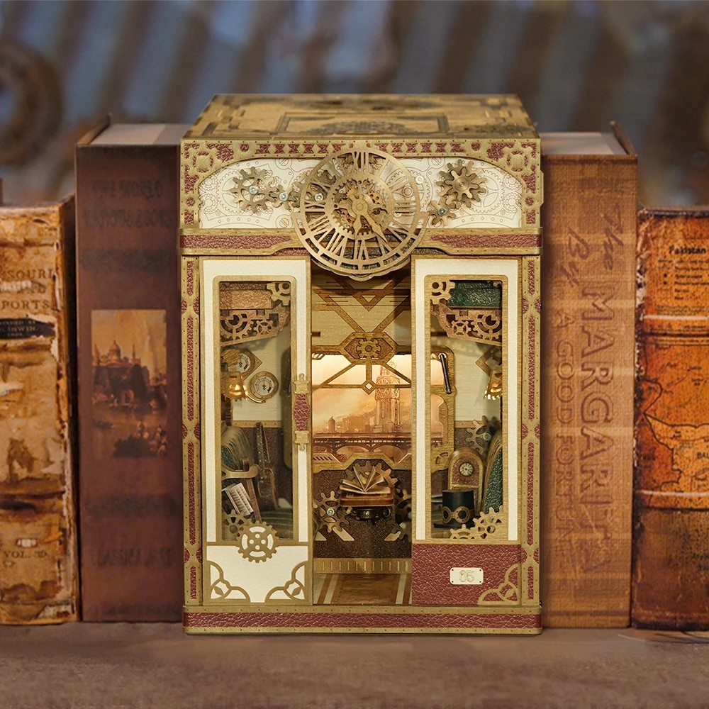 Tonecheer DIY - Zugabteil - Steam Fantasy (DIY Mechanischer Bausatz-/bilder/big/Train%20SteamFantasy_9194038_7.jpg