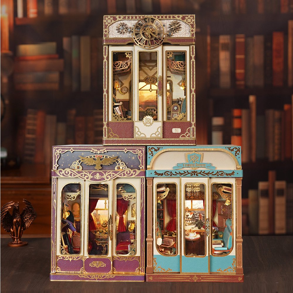 Tonecheer DIY - Zugabteil - Steam Fantasy (DIY Mechanischer Bausatz-/bilder/big/Train%20SteamFantasy_9194038_8.jpg