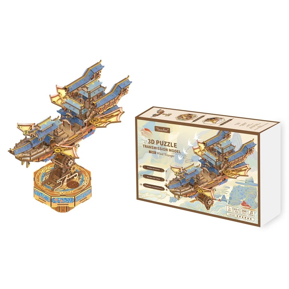 Tonecheer DIY - Wind Voyager (DIY Mechanischer Bausatz-/bilder/big/WindVoyager_9194035_2.jpg