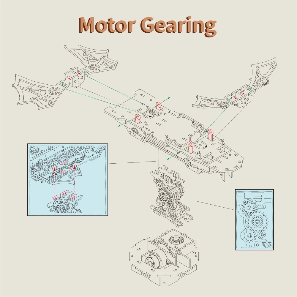 Tonecheer DIY - Wind Voyager (DIY Mechanischer Bausatz-/bilder/big/WindVoyager_9194035_6.jpg