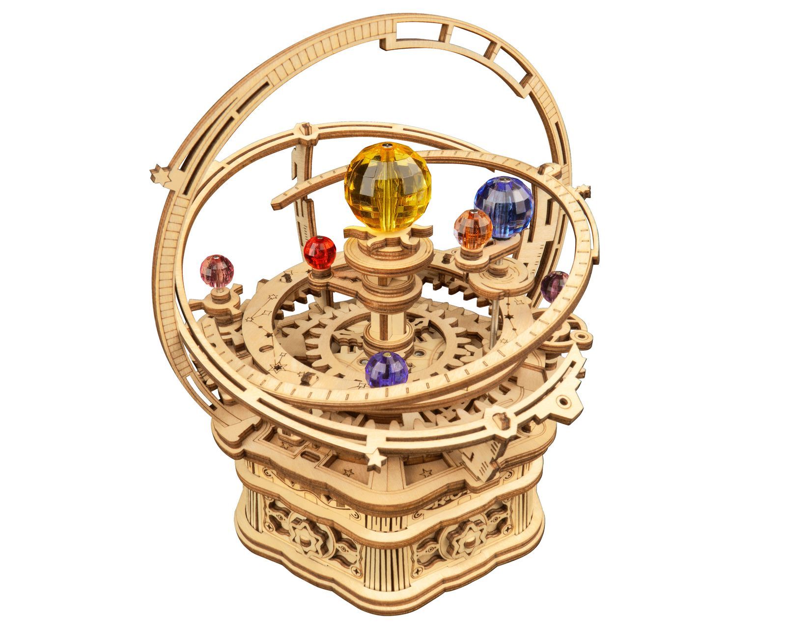 Robotime - DIY Music Box - Starry Night (DIY-Spieluhr 13.5 x 13.5 x-/bilder/big/amk51%20starry%20night.jpg