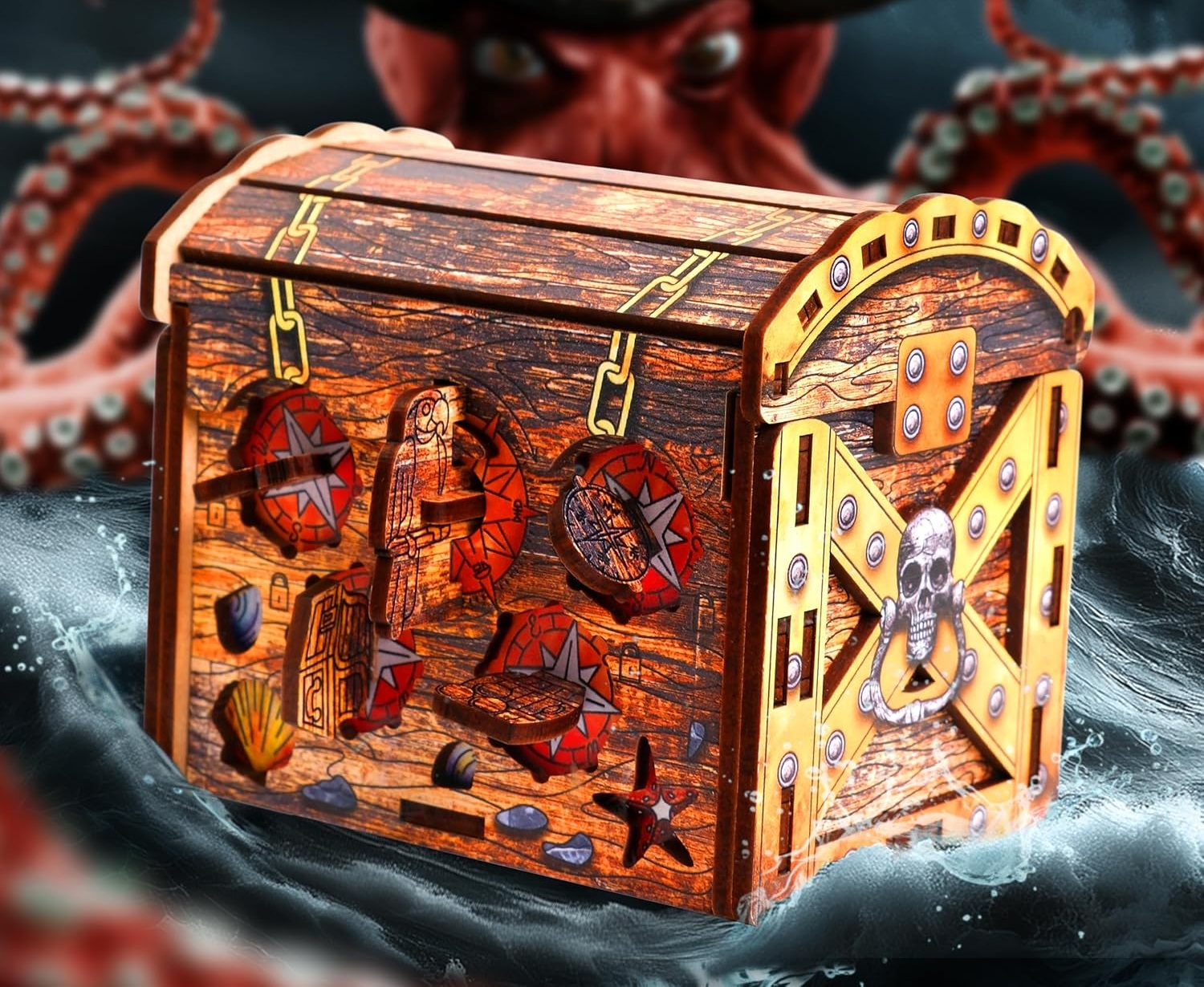 ESCAPE WELT - Art Pirate's Treasure Chest - Geschenkbox (11.3 x 9.5 cm-/bilder/big/art_pirate_treasure_chest_2.jpg