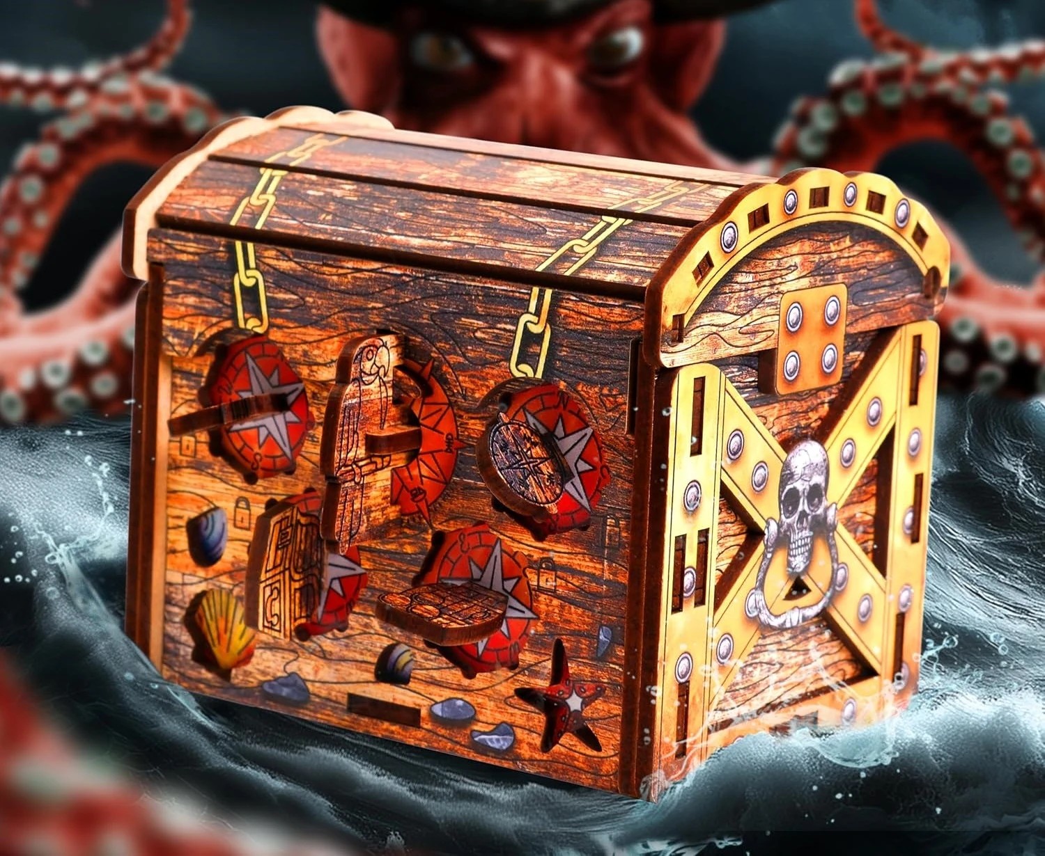 ESCAPE WELT - Art Pirate's Treasure Chest - Geschenkbox (11.3 x 9.5 cm-/bilder/big/art_pirate_treasure_chest_2.jpg
