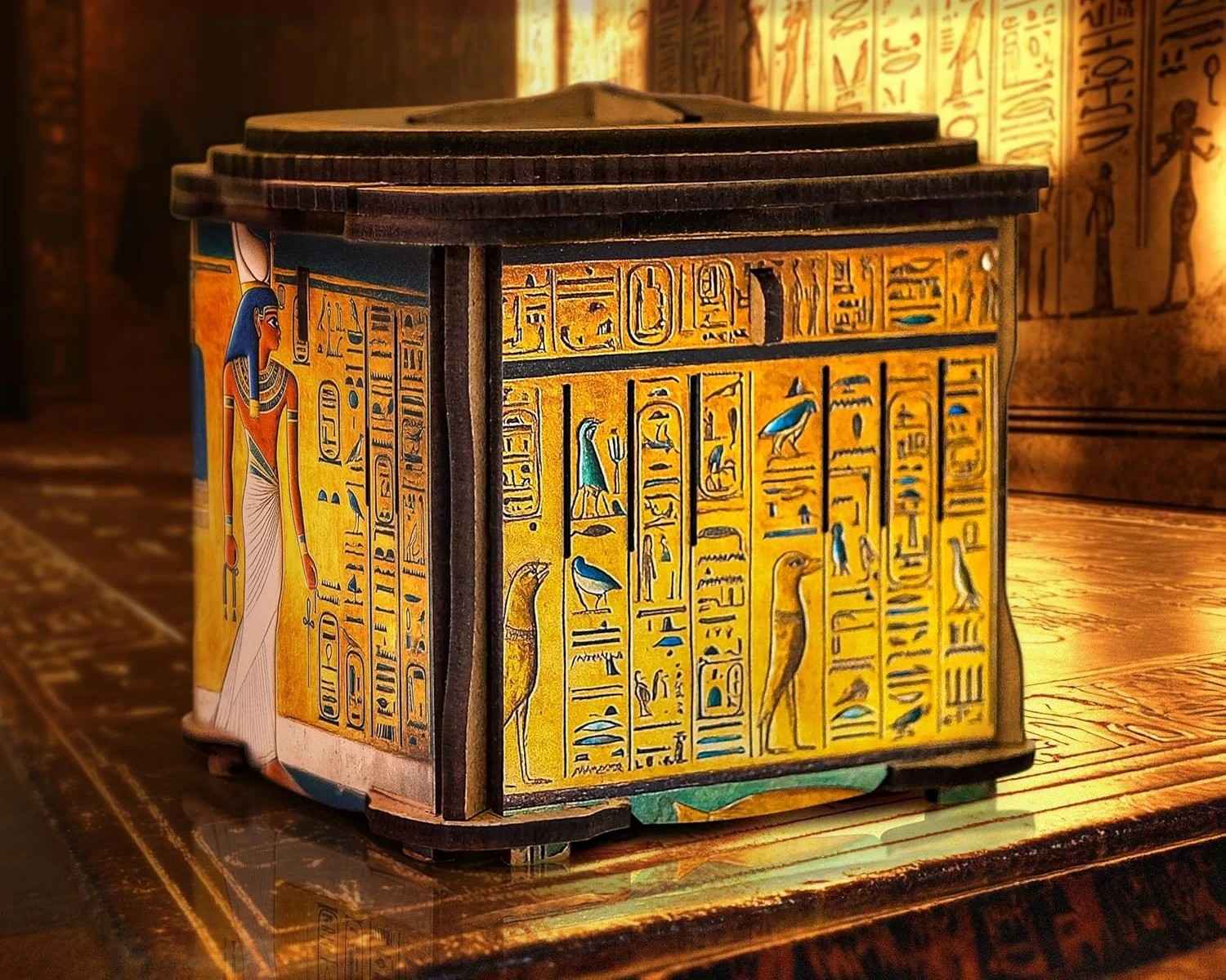 ESCAPE WELT - Art Secret Lock Box - Geschenkbox (10 x 10 cm x 9 cm)-/bilder/big/art_secret_lock_box_2.jpg