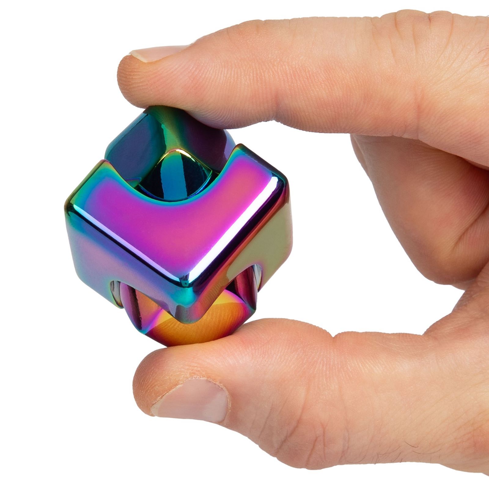 Fidget Spinner Cube-/bilder/big/bopster-fidget-cube-spinner-multicolour-metallic-06.jpg