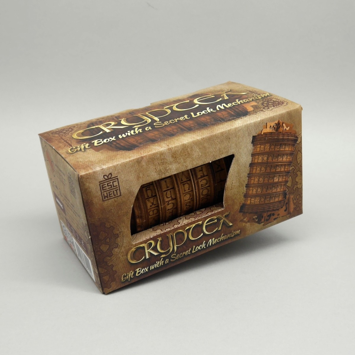 ESCAPE WELT - Cryptex - Rätselbox (18 x 9 x 9 cm) Holzpuzzle --/bilder/big/cryptex_3.jpg