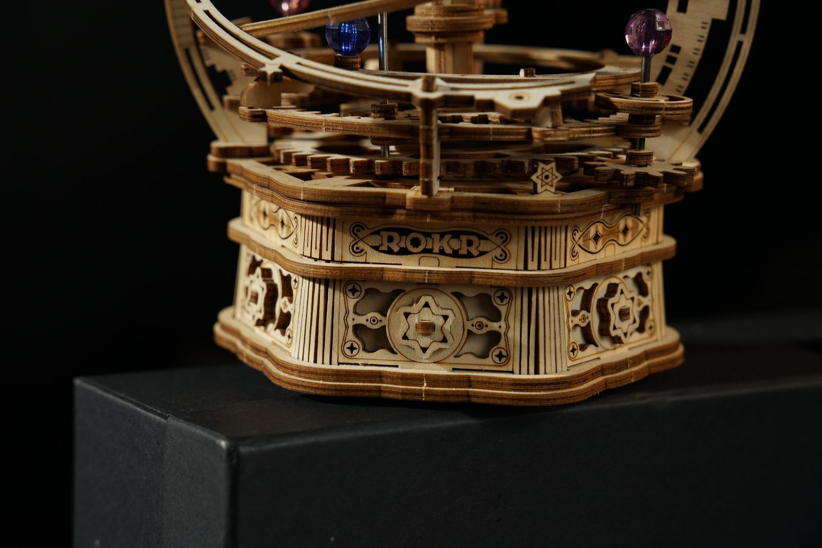 Robotime - DIY Music Box - Starry Night (DIY-Spieluhr 13.5 x 13.5 x-/bilder/big/details4.jpg