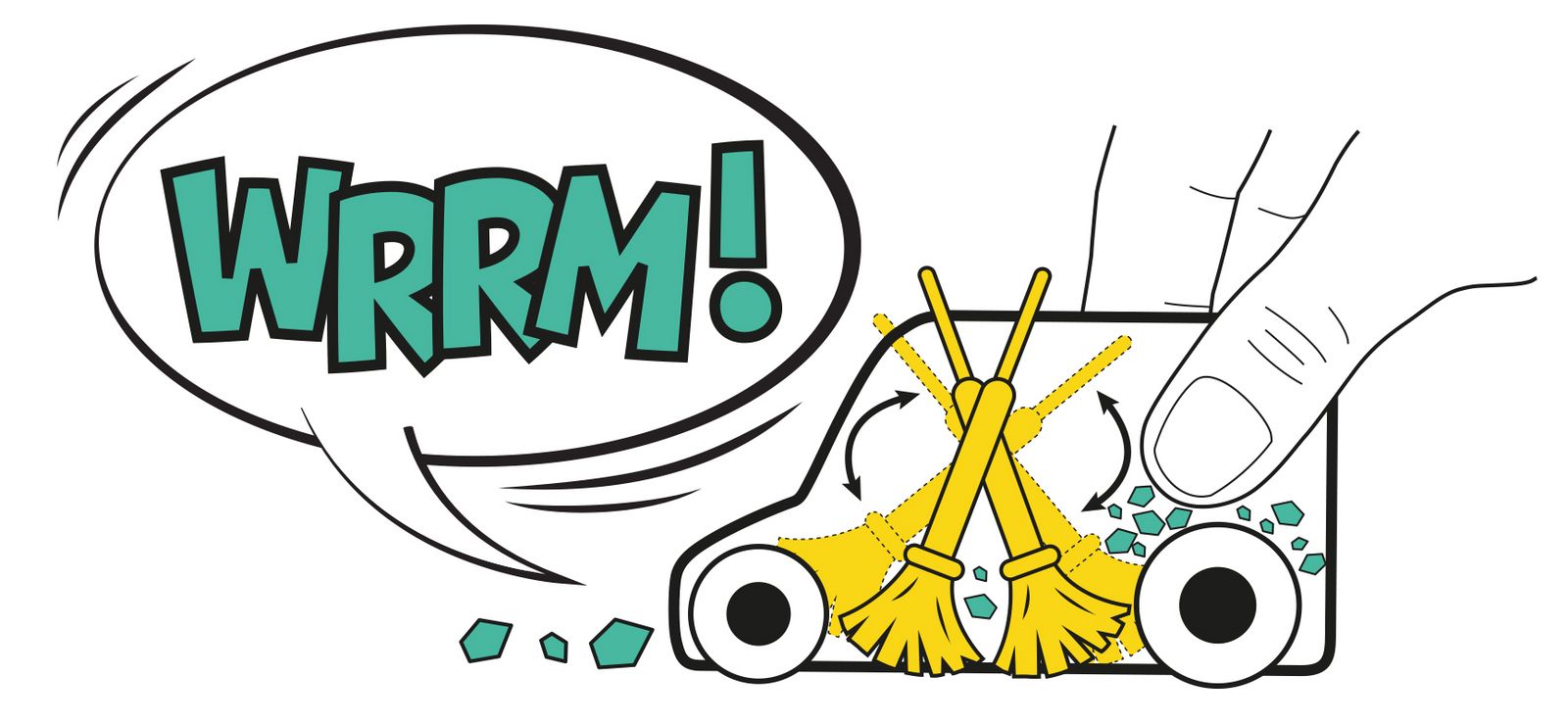 Mini Cleaner - Minikehrmaschine Mini Cleaner farblich sortiert-/bilder/big/grafik%20minicleaner.jpg