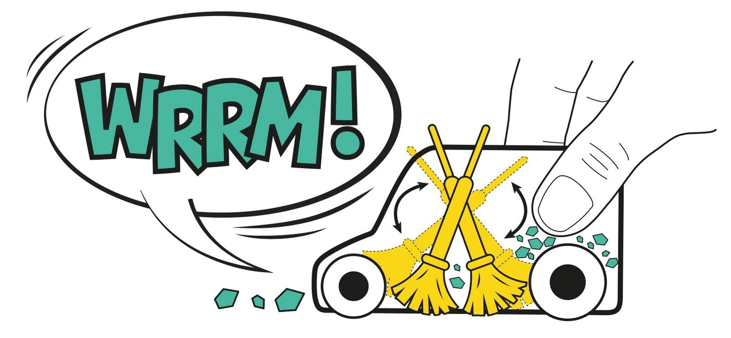 Mini Cleaner - Minikehrmaschine Mini Cleaner farblich sortiert-/bilder/big/grafik%20minicleaner.jpg