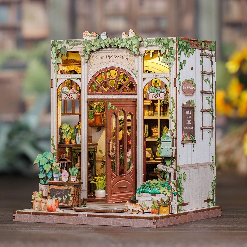 Cutebee DIY - Green Life Bookshop (DIY Book Nook-Diorama-/bilder/big/greenlifebookshop_9194213_2.jpg