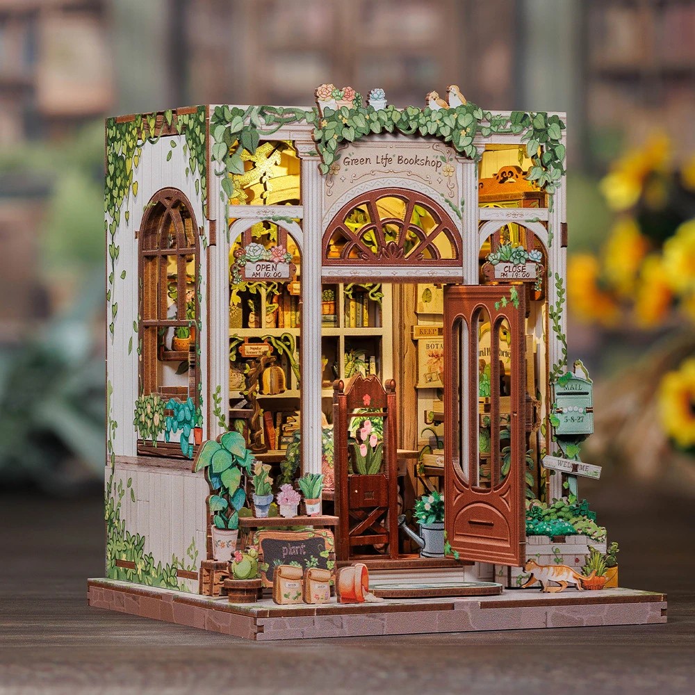 Cutebee DIY - Green Life Bookshop (DIY Book Nook-Diorama-/bilder/big/greenlifebookshop_9194213_3.jpg