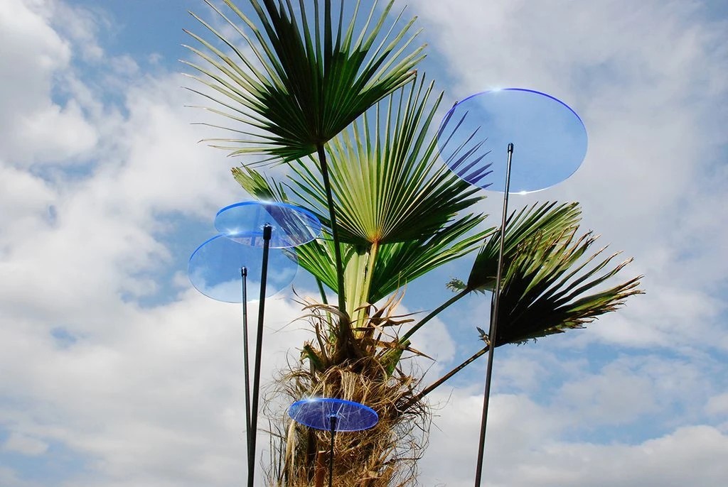 Sonnenfänger Lichtzauber - Scheibe mini 3 cm inkl. 20 cm Stab blau-/bilder/big/lz_palme_scheiben_blau.jpg