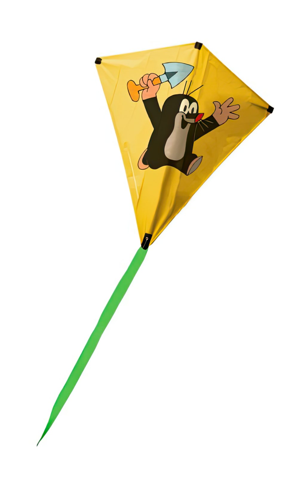 Elliot Einleiner-Drachen/Kinderdrachen (Mini-Eddy/1-Leiner) rtf-/bilder/big/mood%20eddy%20kite%20maulwurf%20gelb.jpg