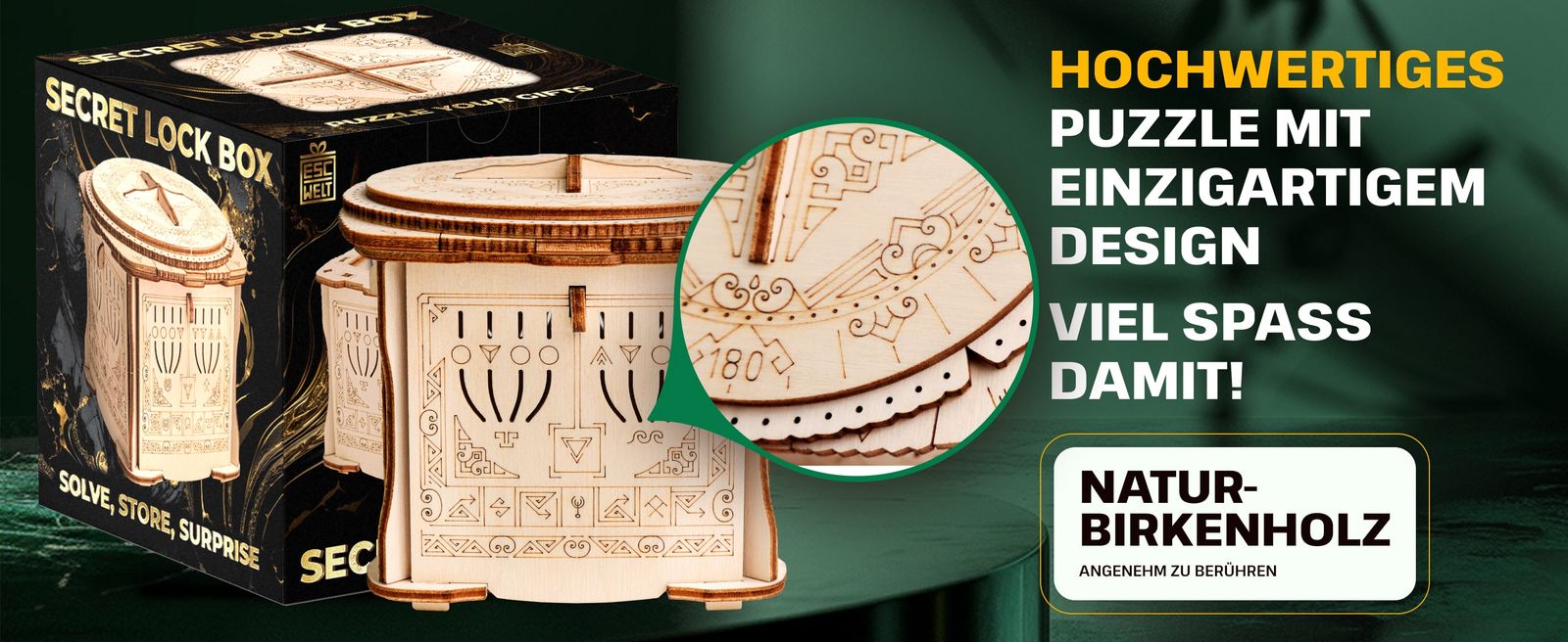 ESCAPE WELT - Secret Lock Box - Geschenkbox (10 x 10 cm x 9 cm) Holz-/bilder/big/secret_lock_box_1.jpg