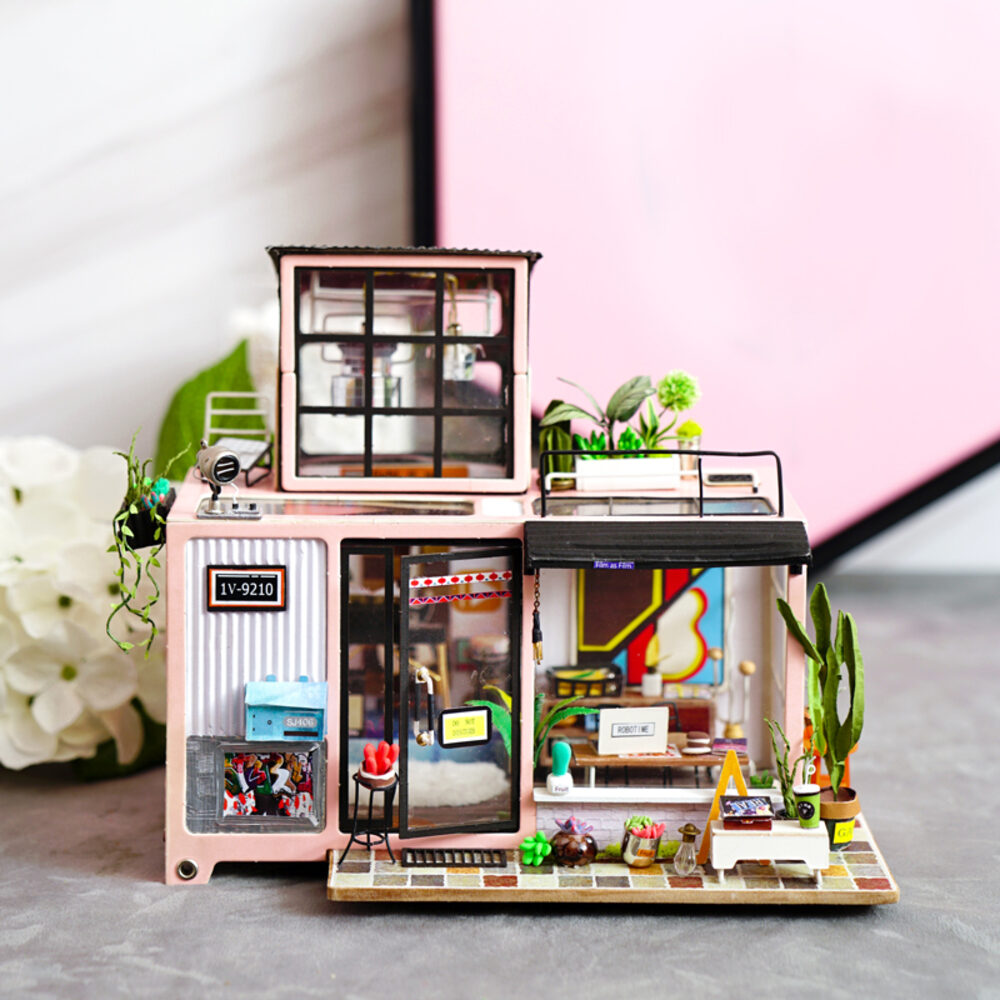 Robotime - DIY Miniaturhaus - Kevin's Studio (DIY House - 25 x 16 x-/bilder/big/small_0923.jpg.jpg