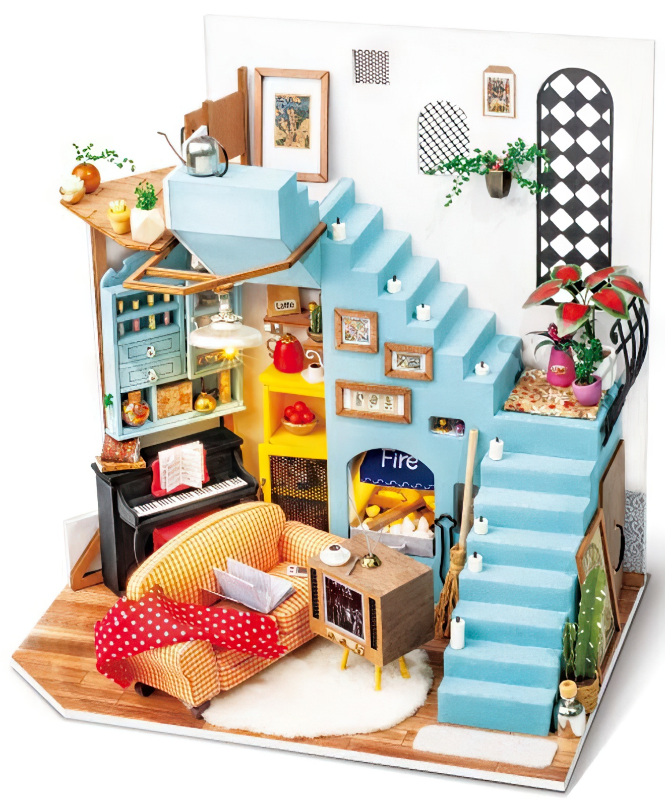 Robotime - DIY Miniaturhaus - Joy's Peninsula Living Room (DIY House --/bilder/big/small_9190400_2.png.jpg