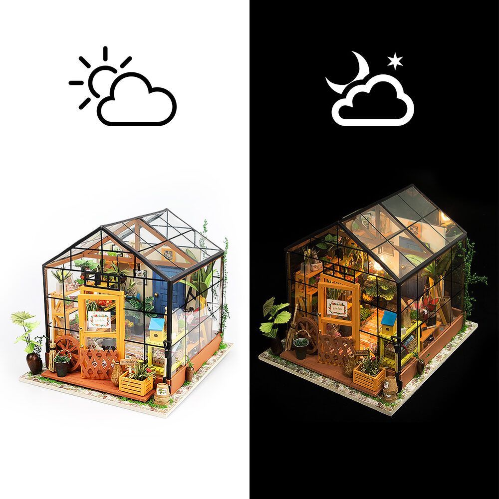Robotime - DIY Miniaturhaus - Cathy's Flower House (DIY House - 19.5 x-/bilder/big/small_DG104-7.jpg.jpg