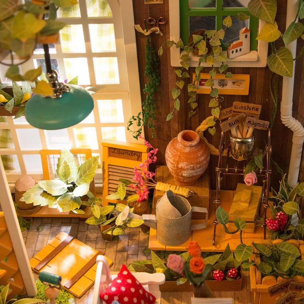 Robotime - DIY Miniaturhaus - Miller's Garden (DIY House - 19.5 x-/bilder/big/small_DG108-8.jpg.jpg