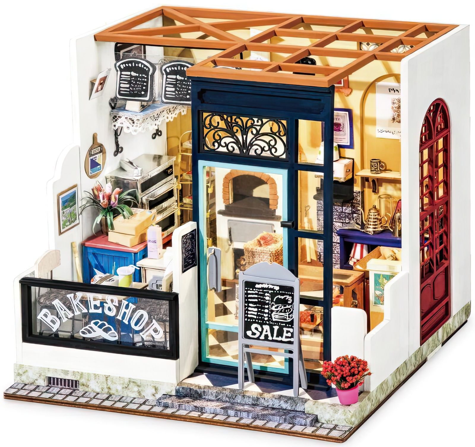 Robotime - DIY Miniaturhaus - Nancy's Bake Shop (DIY House - 17.2 x-/bilder/big/small_DG143%20(2).png.jpg