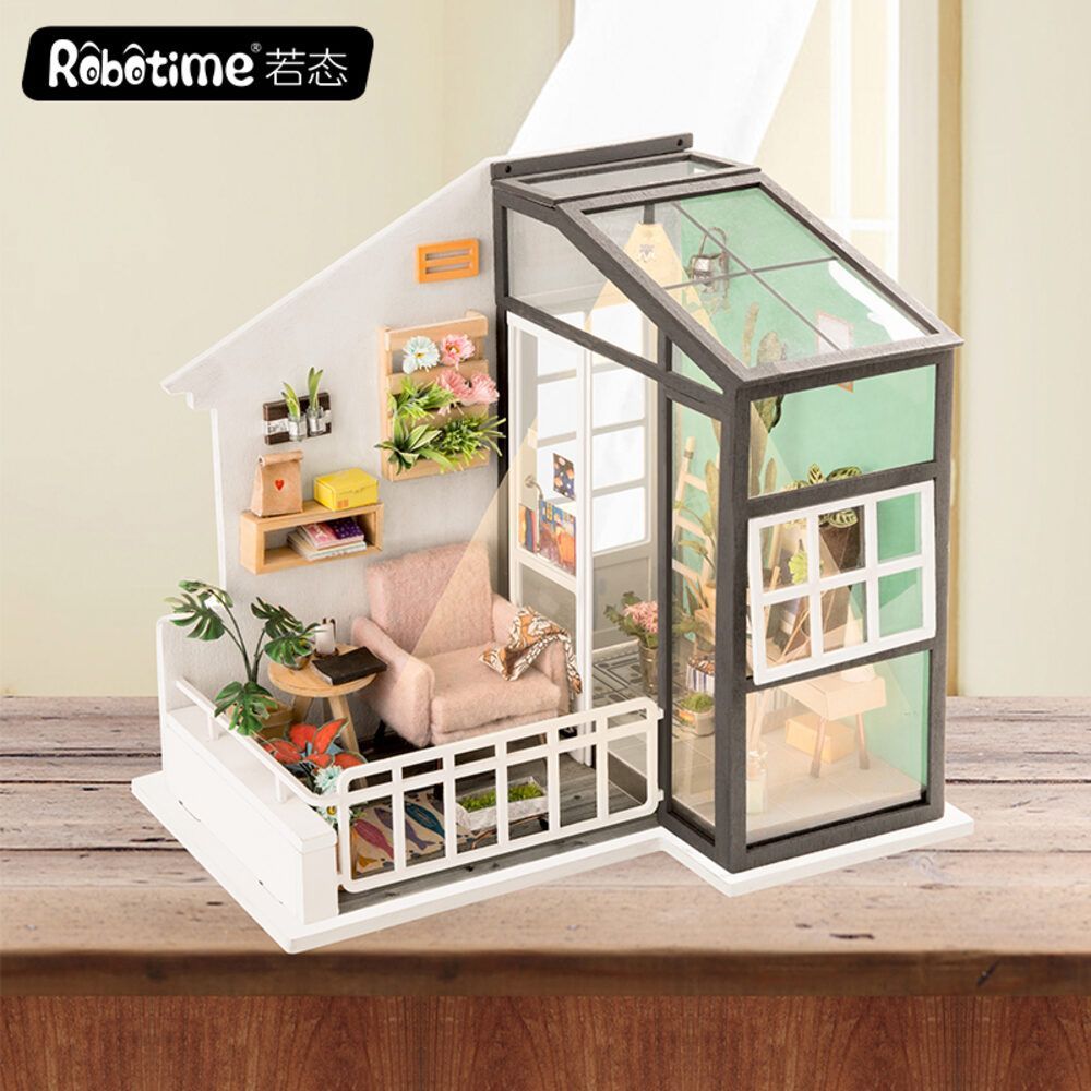 Robotime - DIY Miniaturhaus - Balcony Daydreaming (DIY House - 13.5 x-/bilder/big/small_DGM05-17.jpg.jpg