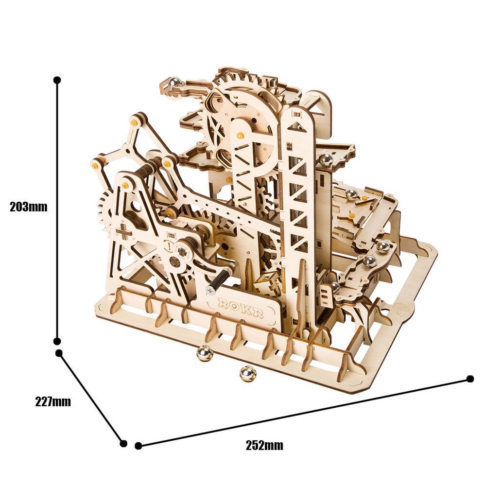 Robotime - DIY Kugel- und Zahnradbahn MARBLE CLIMBER (DIY Murmelbahn-/bilder/big/small_LG504%20size.jpg.jpg